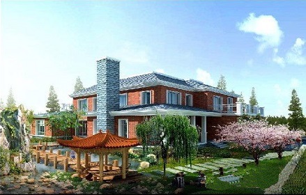 庭院别墅绿化施工